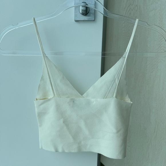 VALENTINO STRETCH KNIT CROP TOP - Picture 3 of 7